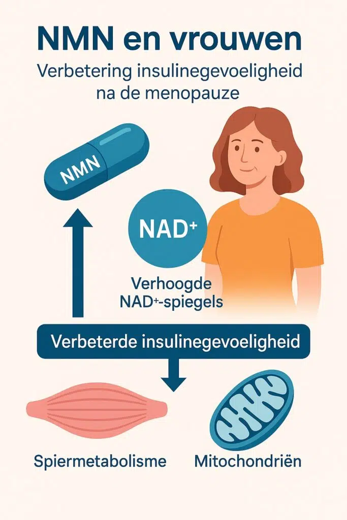 NMN en vrouwen: doorbraak in insulinegevoeligheid 2025 - Every Day Better NMN en vrouwen – verbetering insulinegevoeligheid na de menopauze