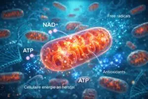 What is NMN and why is it important for energy, aging and health? cellular energy and recovery in the mitochondria with NAD+ and ATP production