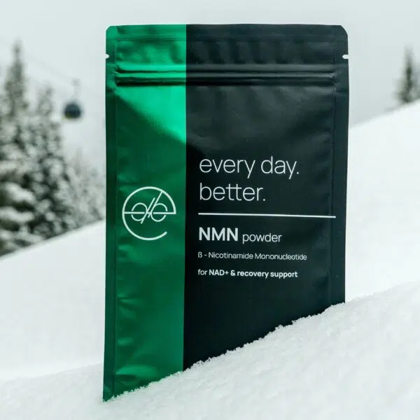 NMN Powder in the snow