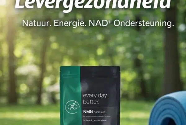 NMN capsules from Every Day Better for muscle and liver health benefits in a natural fitness environment