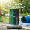 Wat doet NMN? NMN van Every Day Better ondersteunt het NAD+-niveau en daarmee energie, herstel, huid en haar van binnenuit