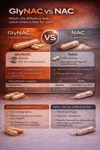 nac vs glutathione difference GlyNAC NAC: Difference, Function, and Which Choice Is Right for You? BPC-157 10mg Research Peptide chickens Quantity:CAMELLIA+ZK
