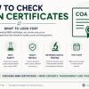 Checking NMN certificates with COA HPLC purity and lab tests
