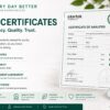 NMN certificates from Every Day Better with HPLC testing, purity, and safety checks